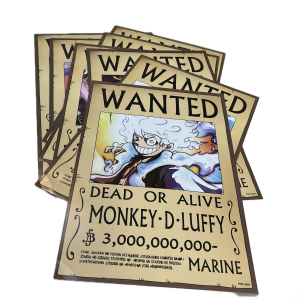پوستر ۸ تایی wanted انیمه وان پیس