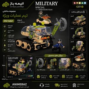مجموعه ساختنی تیم عملیات ویژه | Military Special Operations Team