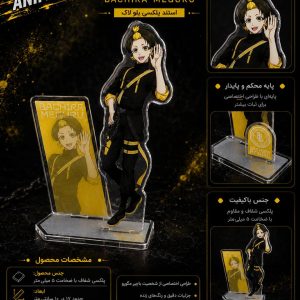 استند پلکسی بلو لاک طرح مگورو