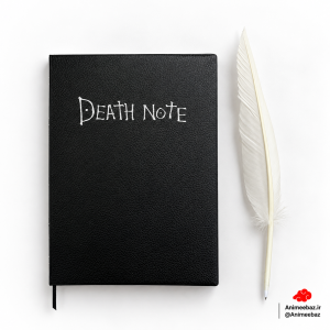 دفتر دث نوت Death Note به همراه قلم پر | دفترچه انیمه‌ا